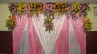 Simple Wedding Stage Decoration At Home