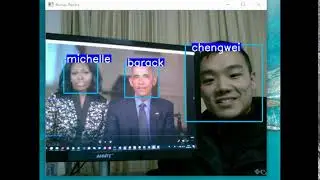 Live Face Identification with pre-trained VGGFace2 model