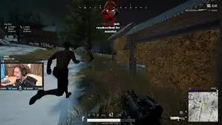 PUBG - Shroud - Kills guy with his Stream Sniper Army