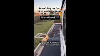 When RV travel day starts out like this...