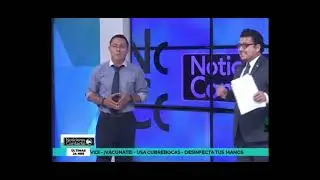 Otra humillación en vivo a un periodista de canal 66 