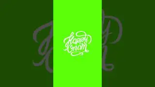 Onam Title Animation Green Screen | SAMz STUDIO 