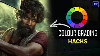 Colour Grading hacks | pushpa the rule colour grading |premiere pro colour grading tool
