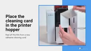 How to Clean Your Evolis Primacy 1 Card Printer with a Cleaning Card | Easy Maintenance Guide