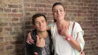 Siobhan & Mark Wish Ghost on Broadway Good Luck for Opening Night!