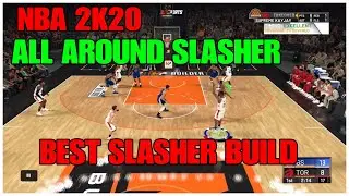 NBA 2K20 ALL AROUND SLASHER BUILD SHARPSHOOTING TAKEOVER OP