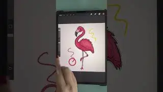 Procreate Shortcut Changing Colors #shorts