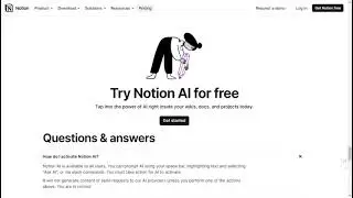 Notion AI: Take Your Note-Taking to the Next Level 🤖 AI-based tool review, tutorial