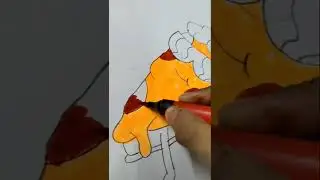 Drawing Pizza steve of uncle grandpa drip effect🤑 #shorts