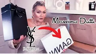 SPRING FASHION HAUL AND TRY ON 2024 -  ft: YSL, MASSIMO DUTTI, GANNI ✨
