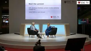 ESC TV at #ESCCongress 2022 - Meet the Lecturer - ESC Andreas Grüntzig Lecture