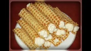 Вафельные трубочки