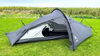 A very UNIQUE backpacking tent - Nortent Vern 1 tent review