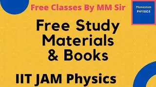 Free Study Materials | Books | Classes | IIT JAM Physics
