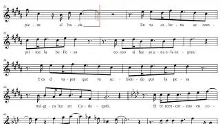 Mecano - 'Eungenio' Salvador Dali (1988), Eb-Instrument Play along