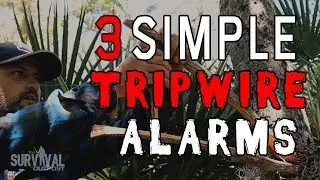 Three Quick & Easy Tripwire Alarms For Your Campsite 