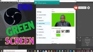 How to add a green screen in OBS and replace it with video or image 