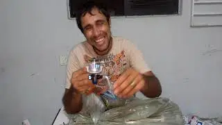 Mostrando os Novos equipamentos pra pescar