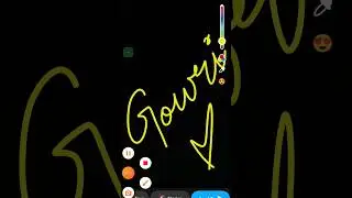 scribbling Name - Gowri