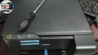 epson l3110 yellow cyen color not printing !