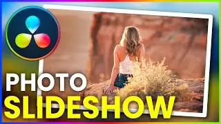 How to Create A Photo Slideshow | Davinci Resolve 20