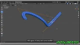 Blender Fake Braid Hair modeling the agony of Array and Curve modifier