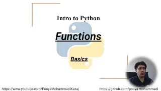 Intro to Python: Functions, basics