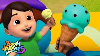 Ice Cream Song - Sing Along | Nursery Rhymes and Kids Song For Children | Baby Rhyme by Boom Buddies