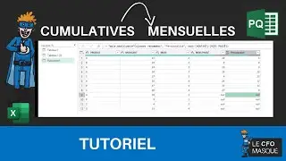 Transformez Vos Montants Cumulatifs en Montants Mensuels avec Power Query !