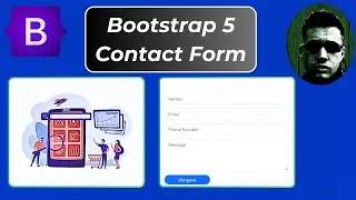 Learn To Build A Responsive Contact Form With Html, Css & Bootstrap | Tutorial