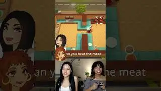 Can you beat the meat... a little bit faster? 😏 Overcooked #shorts