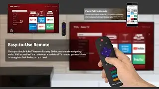 TCL 75S425 75 Inch 4K UHD HDR Smart Roku TV