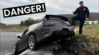 Drift BATTLE in the mountains of Japan!