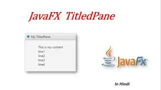 JavaFX Tutorial | JavaFx TitledPane