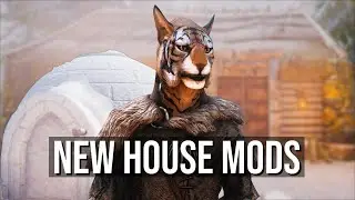 Skyrim Mods #10 | New House Mods | Khajiit, Bosmer Home & More