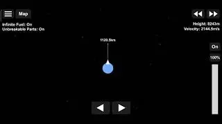 go to the sun in 42 second!! spaceflight simulator