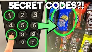 Do Vending Machine SECRET CODES Really Work?! 