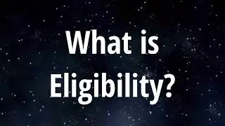ELIGIBILITY - AAAZ AUGUST WORD OF THE MONTH