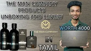 THE MAN COMPANY PRODUCTS UNBOXING | TAMIL | havoc tech,vlogs