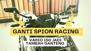 Pasang Spion Racing Rizoma Circuit di Vario 150 Biar Ganteng