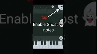 enable ghost 👻 notes in seconds on fl studio mobile#ytshorts #flstudio #ghostnotes