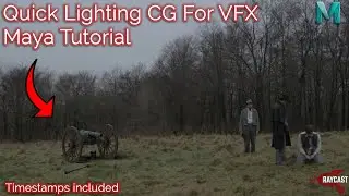 Lighting CG For VFX - Maya Tutorial