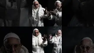 Папа в пуховике