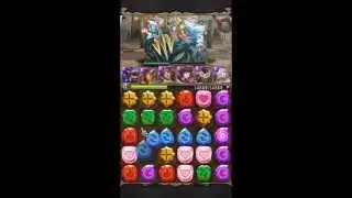 神魔之塔 地獄級「蒼穹驚雷」- 奧妲根性隊 0石 通關