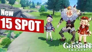 180 adventure exp everyday!!  15 Location Unsual Hilichurl Genshin Impact