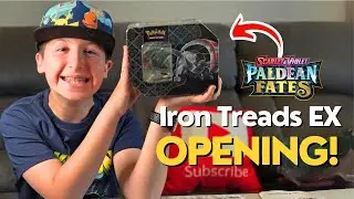 This Paldean Fates Tin is PACKED with Pulls!