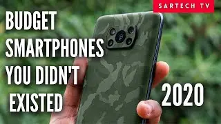 Top 5 Budget Smartphones You Didn't Existed (2020)