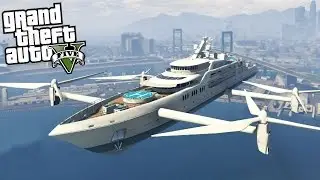 GTA V MODS-Flying Ship Mod