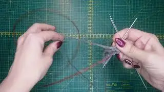 Техника вязания на 4 спицах.
