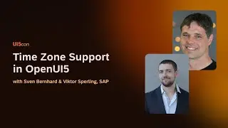 UI5con 2023: Time Zone Support in OpenUI5
